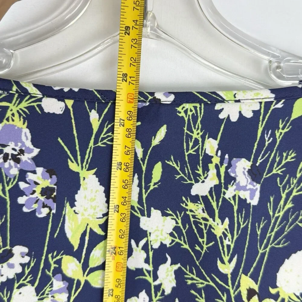 Norecoora Peasant BOHO Floral V-Neck Short Sleeve Top Blouse Size XL - Picture 11 of 15